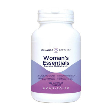 Enhance Fertility Women's Essentials Prenatal Multivitamin - 180 Capsules