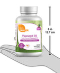 Flax Seed Oil 1000 mg 90 softgels by Advanced Nutrition by Zahler