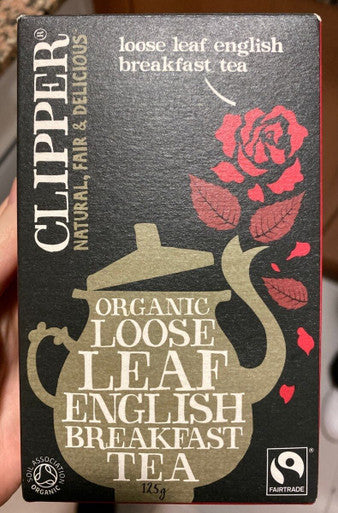 Clipper Organic English Breakfast Tea 125g