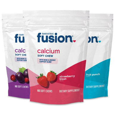 Bariatric Fusion Fruit Variety Calcium Citrate 60 Soft Chews