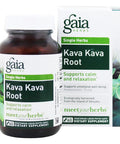 Gaia Herbs Kava Kava Liquid Phyto Capsules, 60 Vegetarian Capsules