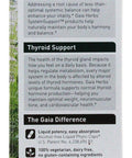 Gaia Herbs Thyroid Support Liquid Phyto Capsules, 60 Vegetarian Capsules