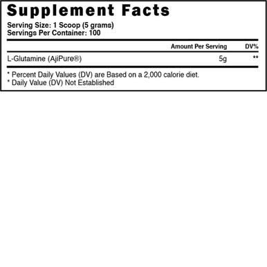 Blackstone Labs Glutamine - 500 Grams
