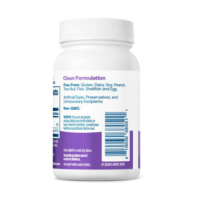 Bariatric Fusion Grape Vitamin B12 Quick Melt 90 Tablets Grape