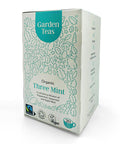 Garden Teas Organic Fairtrade Three Mint Infusion 20 Teabags