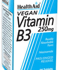 Health Aid Vegan Vitamin B3 250mg 90's
