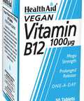 Health Aid Vegan Vitamin B12 1000ug