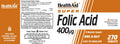 Health Aid Super Folic Acid 400ug 270's