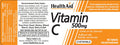 Health Aid Vitamin C 500mg Chewable Orange Flavour