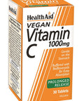 Health Aid Vegan Vitamin C 1000mg Prolonged Release