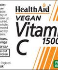 Health Aid Vegan Vitamin C 1500mg Prolonged Release