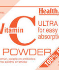 Health Aid Vitamin C 100% Pure Ultrafine 60g