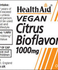 Health Aid Vegan Citrus Bioflavonoids 1000mg 30's