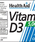 Health Aid Vitamin D3 5000iu 30's