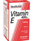 Health Aid Vitamin E 400iu
