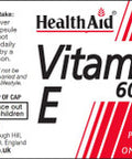 Health Aid Vitamin E 600iu