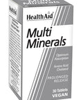 Health Aid Multi Minerals Prolonged Release 30'S