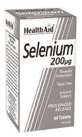 Health Aid Selenium 200ug Prolonged Release 60's
