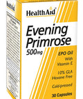 Health Aid Evening Primrose Oil 500mg with Vitamin E