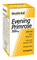 Health Aid Evening Primrose Oil 500mg with Vitamin E