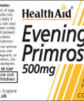 Health Aid Evening Primrose Oil 500mg with Vitamin E