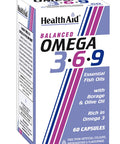 Health Aid Balanced Omega 3.6.9 60's