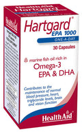 Health Aid Hartgard EPA 1000 Omega 3 + DHA 30's