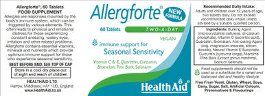 Health Aid AllerGForte Two A Day 60's