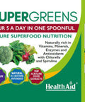 Health Aid SuperGreens Superfood Powder 200g