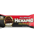 Allmax Nutrition Hexapro Protein Bars 12 Bars Chocolate Fudge Brownie