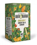 Heath and Heather Organic Green Tea & Ginger 20's