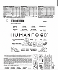 Human Food Mixed Nut Choc Bar