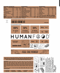 Human Food Banana Cocoa Bar