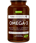 Igennus Pure & Essential Omega-3 Wild Fish Oil & Vitamin D3 60's