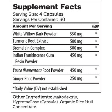 Zahler's Inflame-X Bone And Joint 120 Capsules