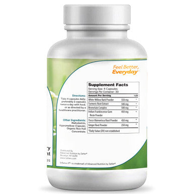 Zahler's Inflame-X Bone And Joint 120 Capsules