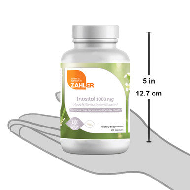 Zahler's Inositol Capsules General Health 120 Capsules