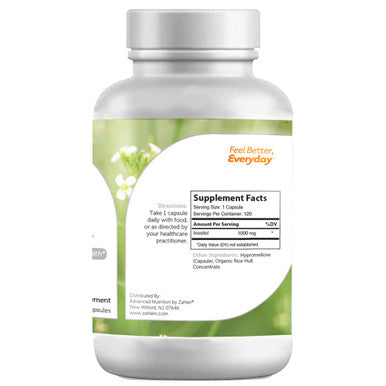Zahler's Inositol Capsules General Health 120 Capsules