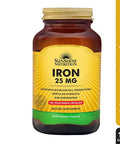 Sunshine Nutrition Iron 25 Mg Capsules 100'S
