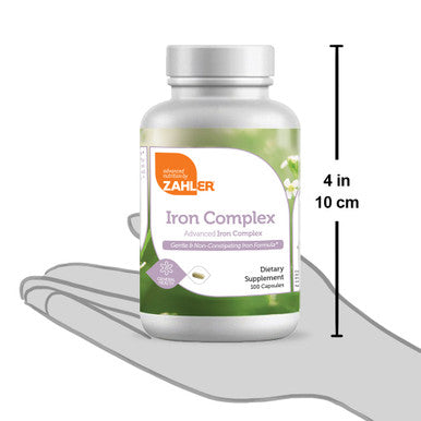 Zahler's Iron Complex General Health 100 Capsules