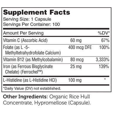 Iron Complex 100 caps by Advanced Nutrition by Zahler