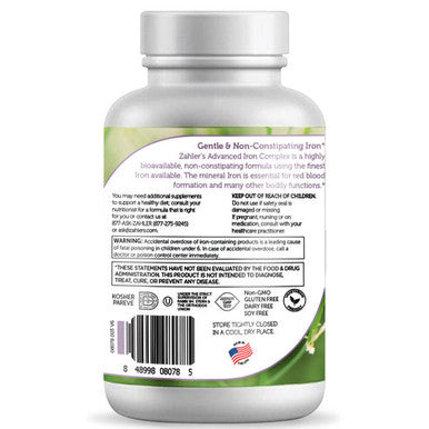 Iron Complex 100 caps by Advanced Nutrition by Zahler