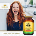 Sunshine Nutrition Iron 25 Mg Capsules 100'S