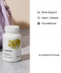 Thorne Vitamin K - formerly 3-K Complete 60 Capsules