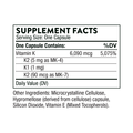 Thorne Vitamin K - formerly 3-K Complete 60 Capsules