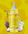 Aunt Jackies Girls E-Blast Vitamin E and Flaxseed Scalp Remedy Yellow 8 Fl Oz Twin Pack - Pack of 2