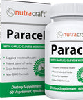 Nutracraft Paracel Intestinal Guard | Intestinal Cleanse for Humans | Wormwood, Black Walnut, Clove, PAU D Arco, Echinacea, Goldenseal | 60 Non-GMO Capsules