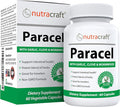Nutracraft Paracel Intestinal Guard | Intestinal Cleanse for Humans | Wormwood, Black Walnut, Clove, PAU D Arco, Echinacea, Goldenseal | 60 Non-GMO Capsules