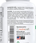Nutracraft Paracel Intestinal Guard | Intestinal Cleanse for Humans | Wormwood, Black Walnut, Clove, PAU D Arco, Echinacea, Goldenseal | 60 Non-GMO Capsules
