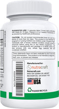 Nutracraft Paracel Intestinal Guard | Intestinal Cleanse for Humans | Wormwood, Black Walnut, Clove, PAU D Arco, Echinacea, Goldenseal | 60 Non-GMO Capsules